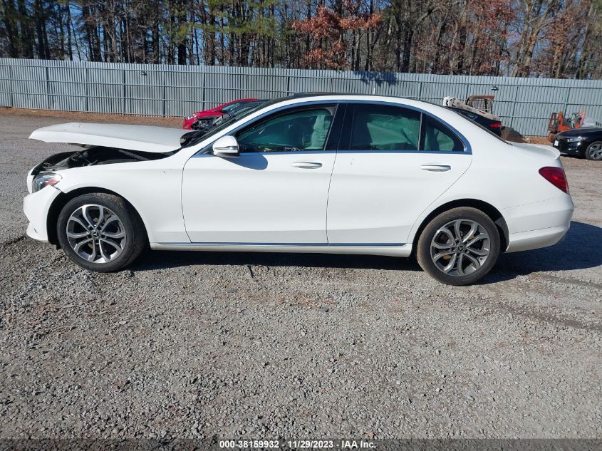 2017 Mercedes-Benz C 300 VIN: 55SWF4KB5HU222348 Lot: 38159932