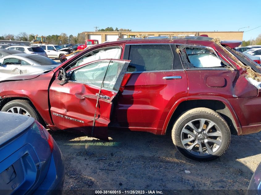 2018 Jeep Grand Cherokee Overland 4X4 VIN: 1C4RJFCGXJC331457 Lot: 38160015