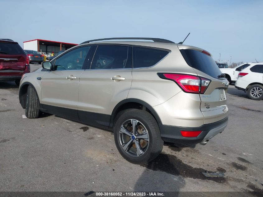 2018 Ford Escape Sel VIN: 1FMCU9HD2JUA88181 Lot: 38160052