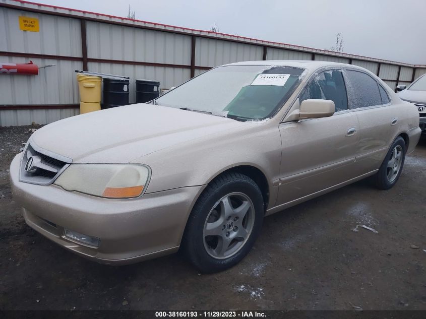 2002 Acura Tl W/Navigation VIN: 19UUA56732A050244 Lot: 38160193