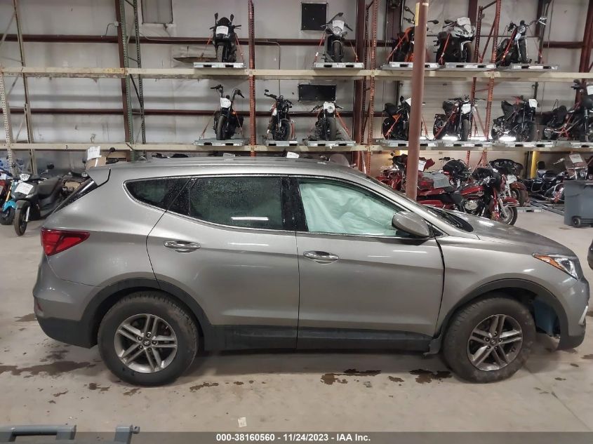 5NMZTDLBXJH104841 2018 Hyundai Santa Fe Sport 2.4L