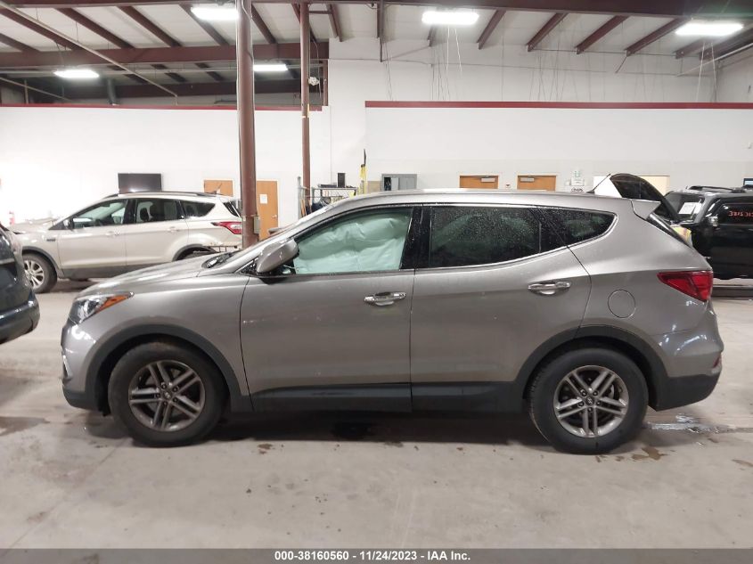 5NMZTDLBXJH104841 2018 Hyundai Santa Fe Sport 2.4L