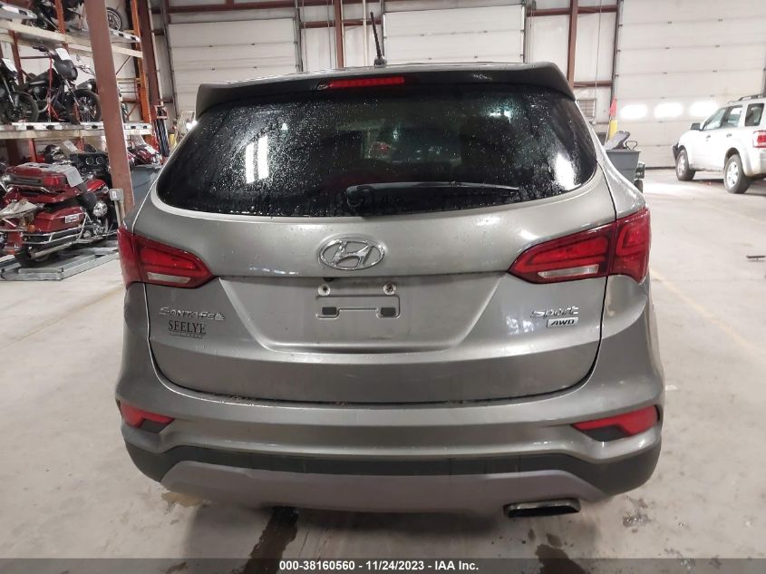 2018 Hyundai Santa Fe Sport 2.4L VIN: 5NMZTDLBXJH104841 Lot: 38160560