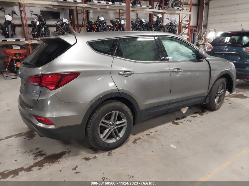 5NMZTDLBXJH104841 2018 Hyundai Santa Fe Sport 2.4L