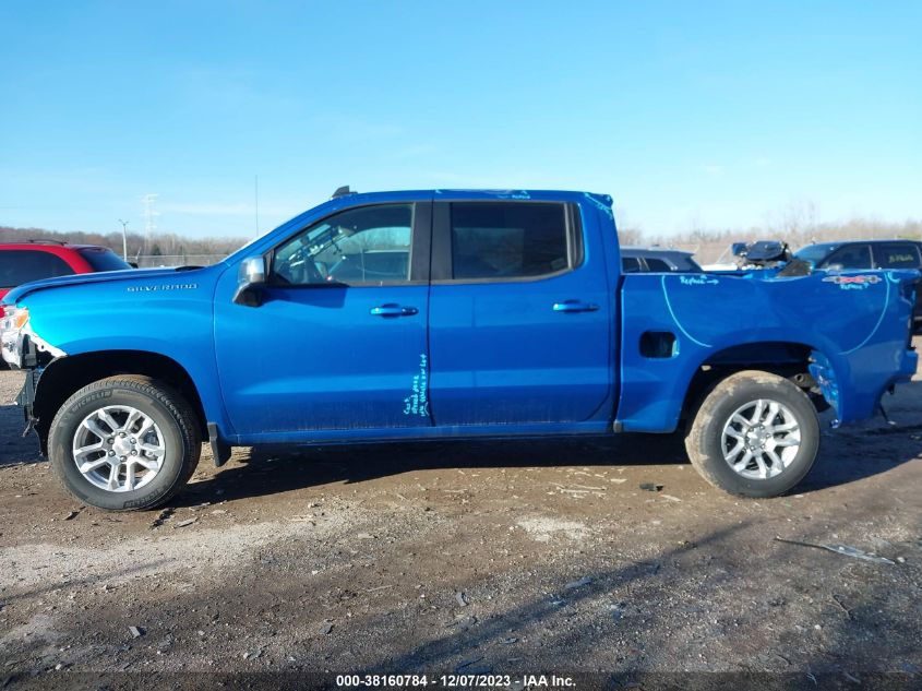 2022 Chevrolet Silverado 1500 Lt VIN: 1GCUDDED5NZ593317 Lot: 38160784