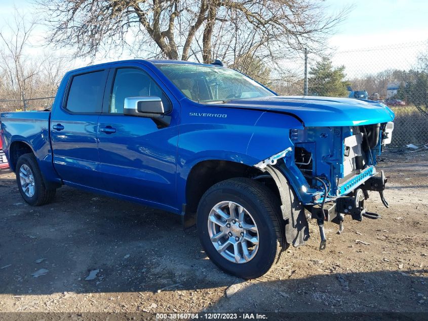 2022 Chevrolet Silverado 1500 Lt VIN: 1GCUDDED5NZ593317 Lot: 38160784