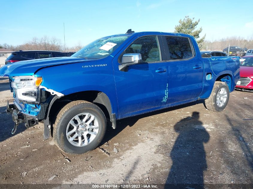 2022 Chevrolet Silverado 1500 Lt VIN: 1GCUDDED5NZ593317 Lot: 38160784