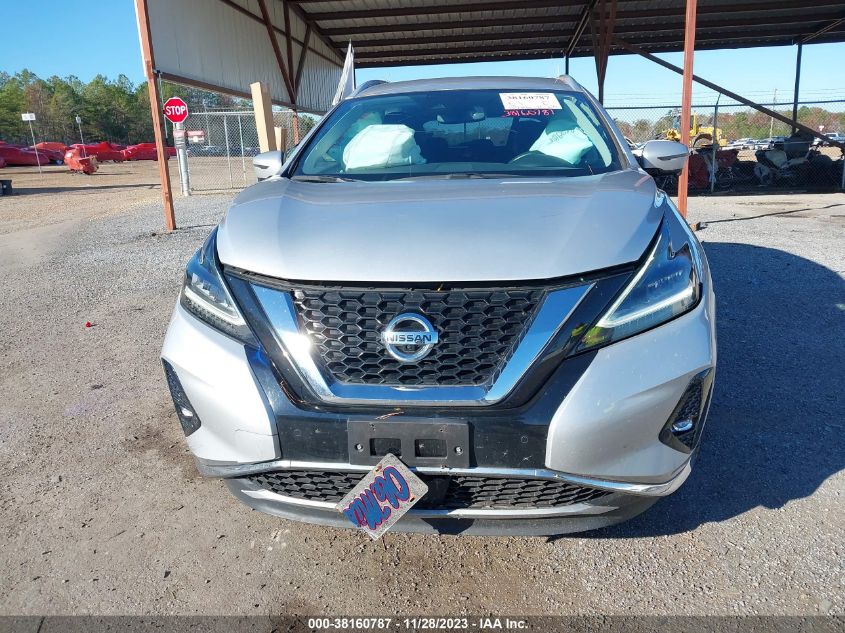 2020 Nissan Murano Sl Fwd VIN: 5N1AZ2CJ7LN127633 Lot: 38160787