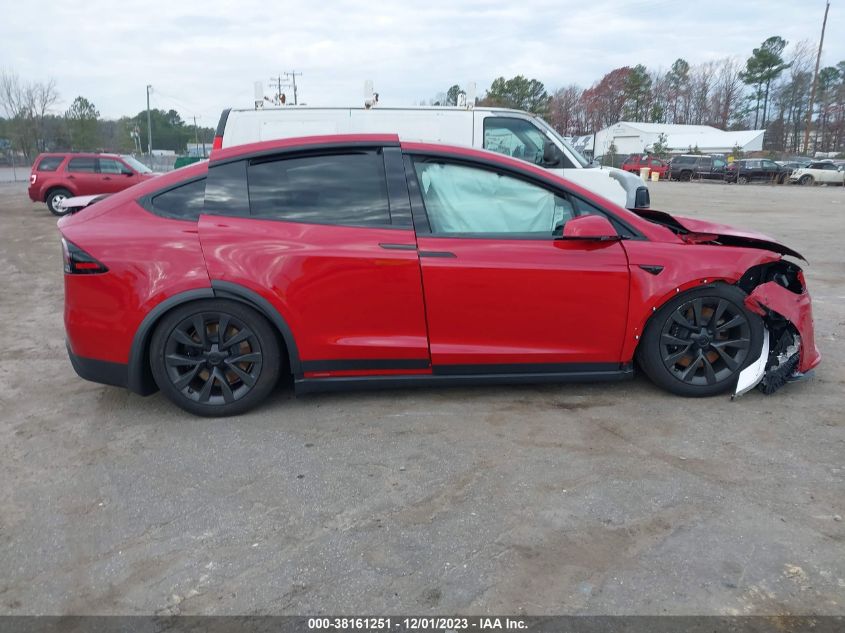 2023 Tesla Model X Standard Range/Dual Motor All-Wheel Drive VIN: 7SAXCAE59PF365615 Lot: 38161251