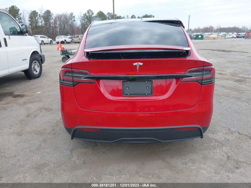 2023 Tesla Model X Standard Range/Dual Motor All-Wheel Drive VIN: 7SAXCAE59PF365615 Lot: 38161251