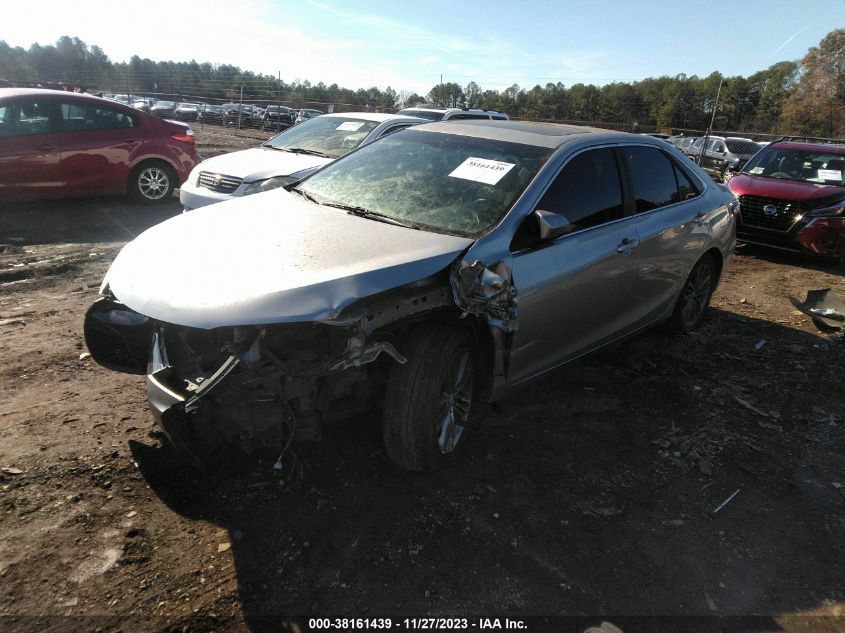 2015 Toyota Camry Se VIN: 4T1BF1FK7FU491556 Lot: 38161439