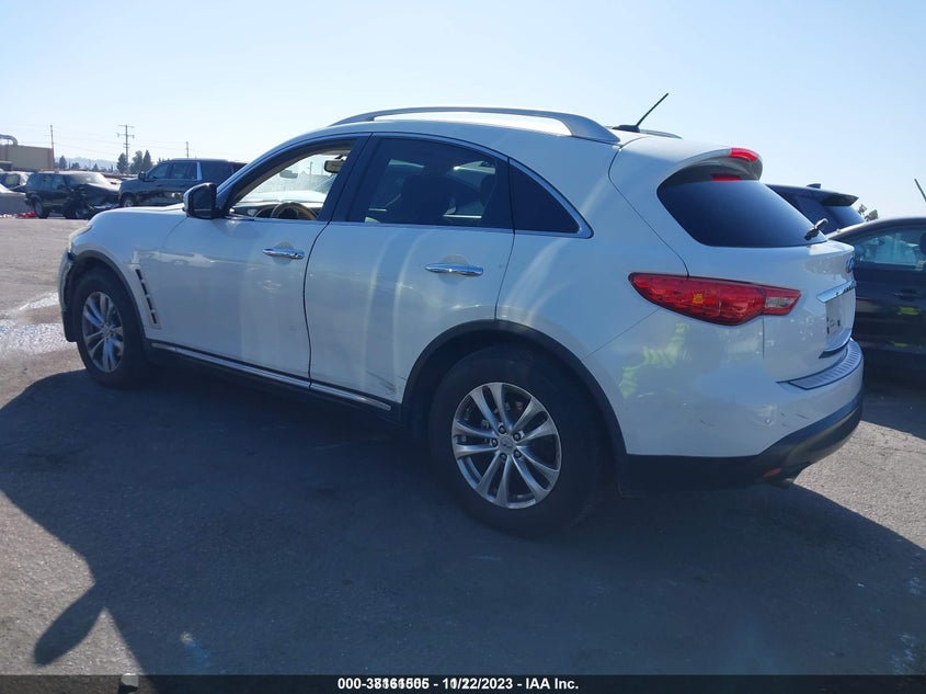 2011 Infiniti Fx35 VIN: JN8AS1MU6BM110603 Lot: 38161505