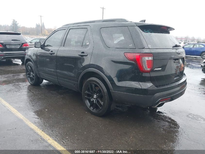 2016 Ford Explorer Sport VIN: 1FM5K8GTXGGC09502 Lot: 38161687