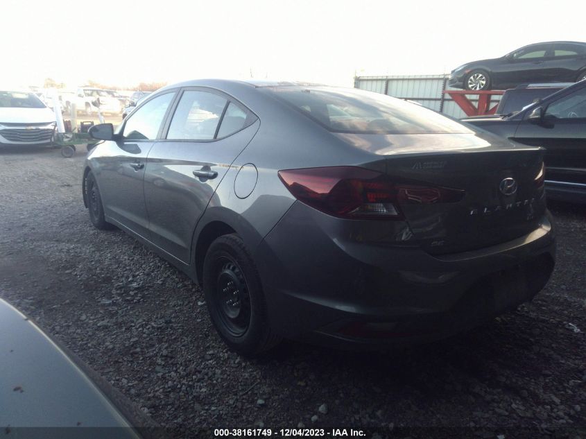 2019 Hyundai Elantra Se VIN: 5NPD74LF9KH457691 Lot: 38161749