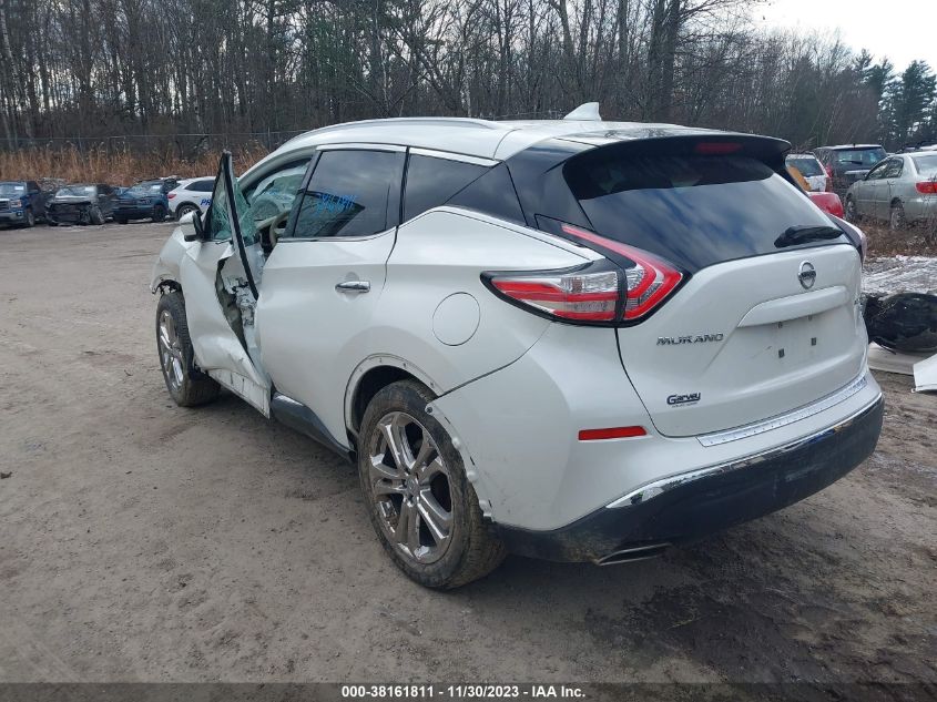 2018 Nissan Murano Platinum VIN: 5N1AZ2MH2JN148494 Lot: 38161811