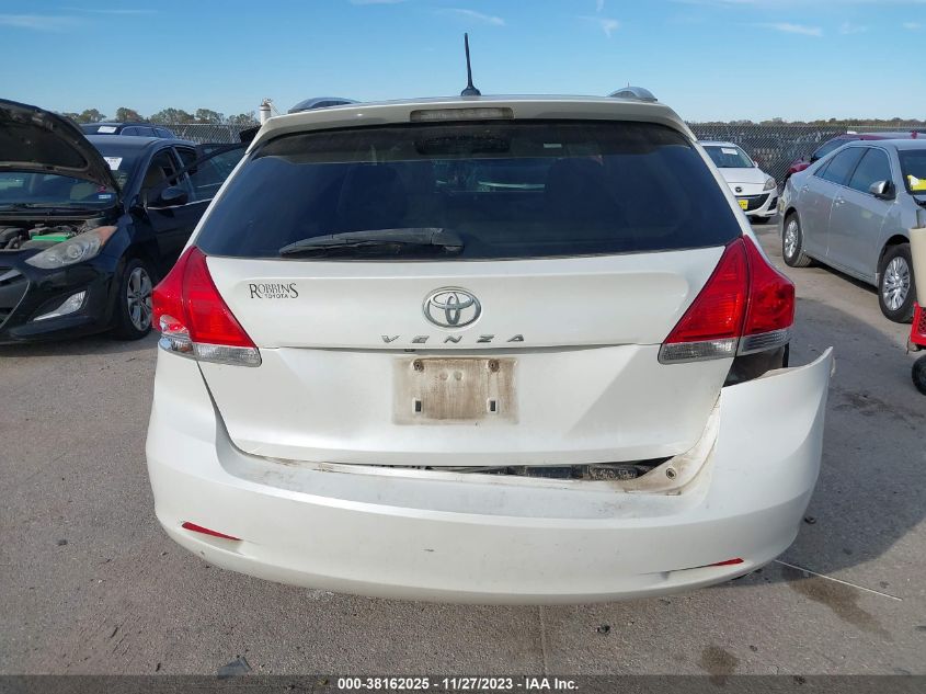 2009 Toyota Venza VIN: 4T3ZE11A39U006292 Lot: 38162025