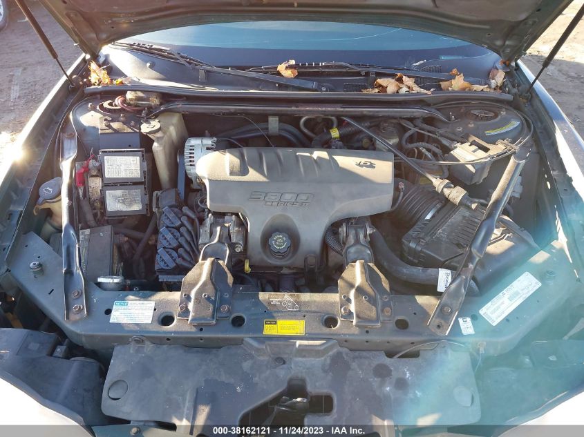 2000 Chevrolet Monte Carlo Ss VIN: 2G1WX12K5Y9184422 Lot: 38162121