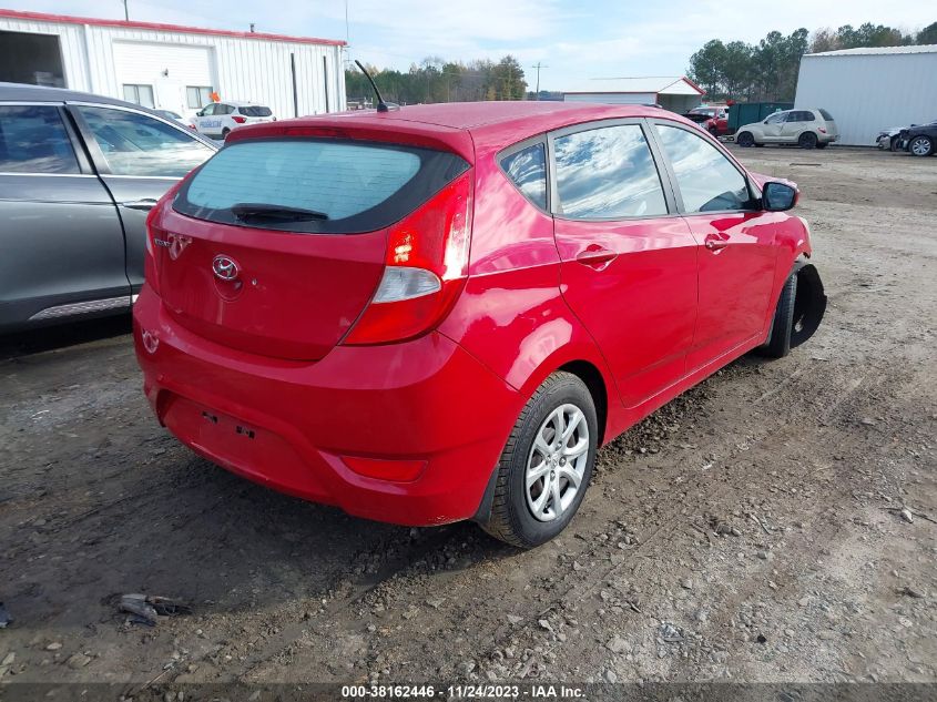 2013 Hyundai Accent Gs VIN: KMHCT5AE9DU083613 Lot: 38162446