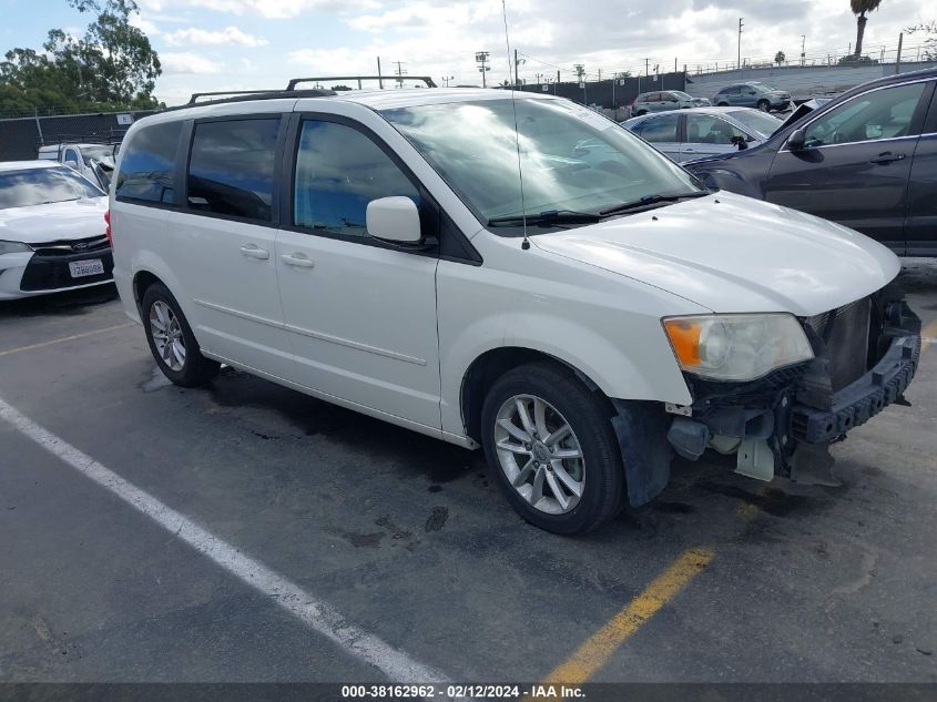 2013 Dodge Grand Caravan Sxt VIN: 2C4RDGCGXDR770649 Lot: 38162962