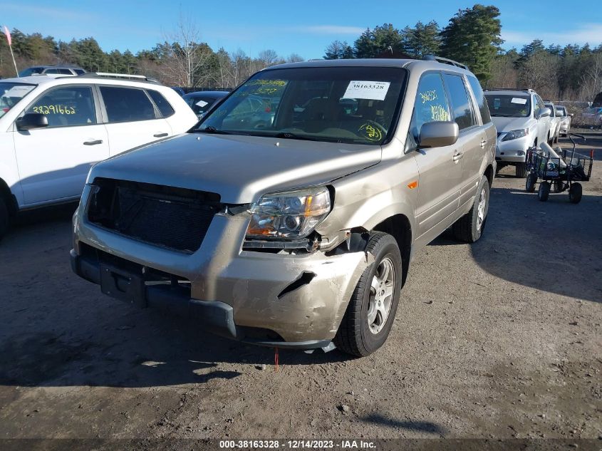 2HKYF18466H534162 2006 Honda Pilot Ex