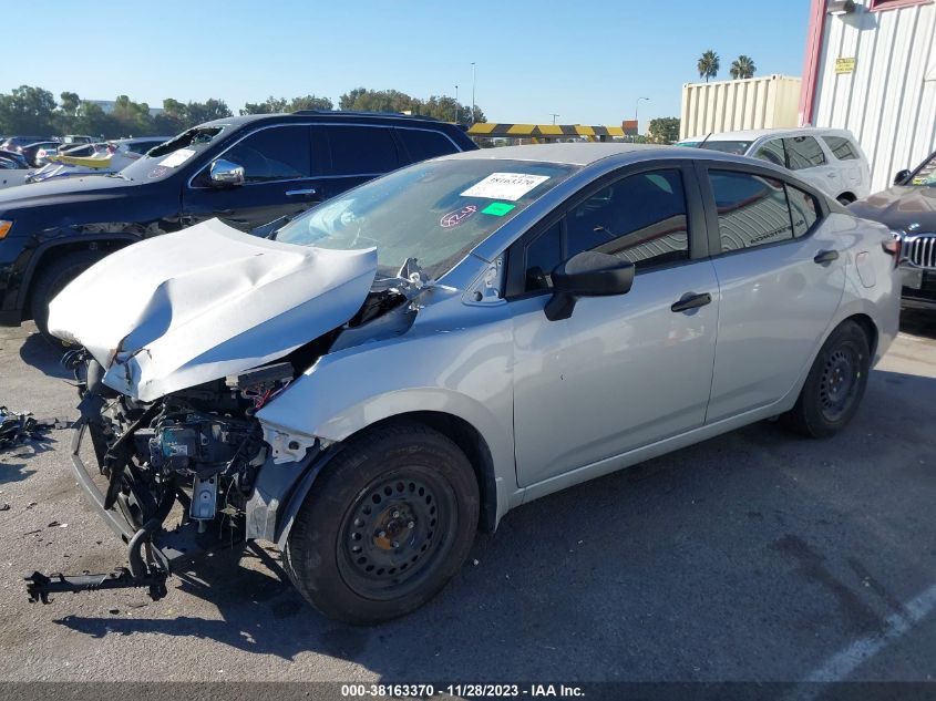 2021 Nissan Versa S Xtronic Cvt VIN: 3N1CN8DV7ML904216 Lot: 38163370