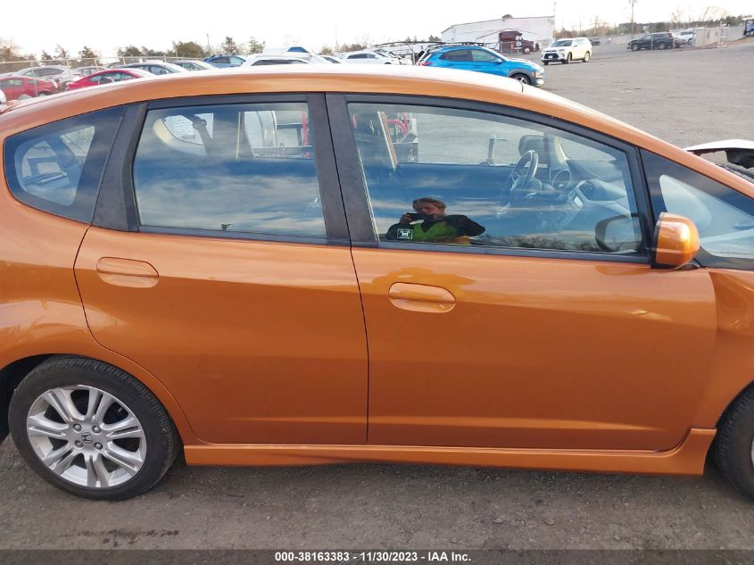 2009 Honda Fit Sport VIN: JHMGE88489S003668 Lot: 38163383