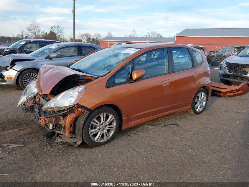 2009 Honda Fit Sport VIN: JHMGE88489S003668 Lot: 38163383