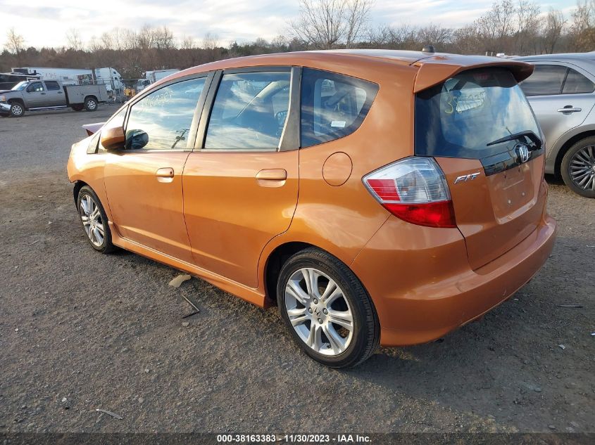 2009 Honda Fit Sport VIN: JHMGE88489S003668 Lot: 38163383