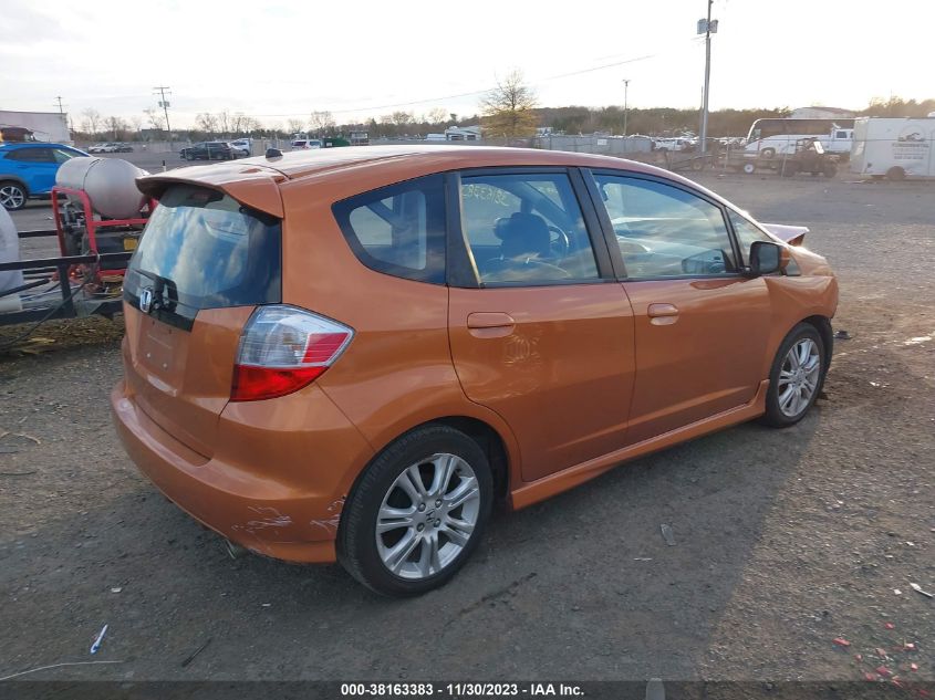 2009 Honda Fit Sport VIN: JHMGE88489S003668 Lot: 38163383