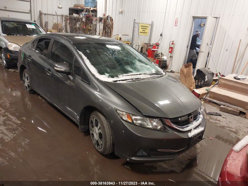 2013 Honda Civic Hybrid VIN: 19XFB4F36DE003673 Lot: 38163943