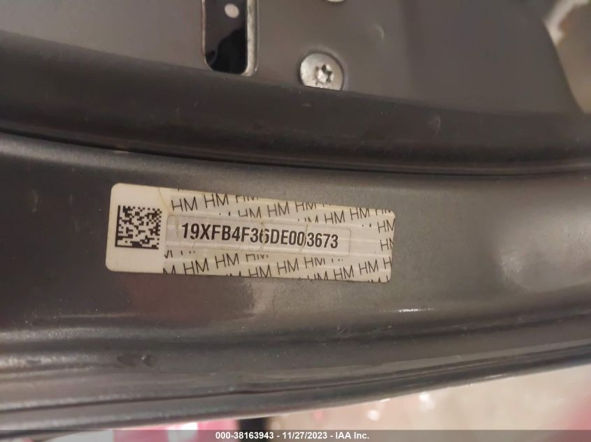 19XFB4F36DE003673 2013 Honda Civic Hybrid