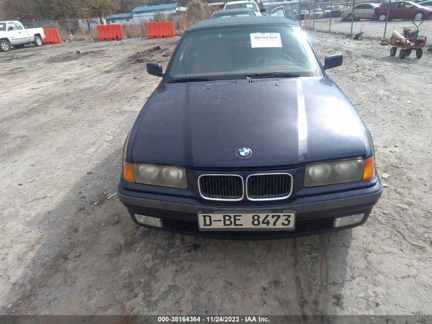 1995 BMW 318 Ic Automatic VIN: WBABK6326SED16835 Lot: 38164364