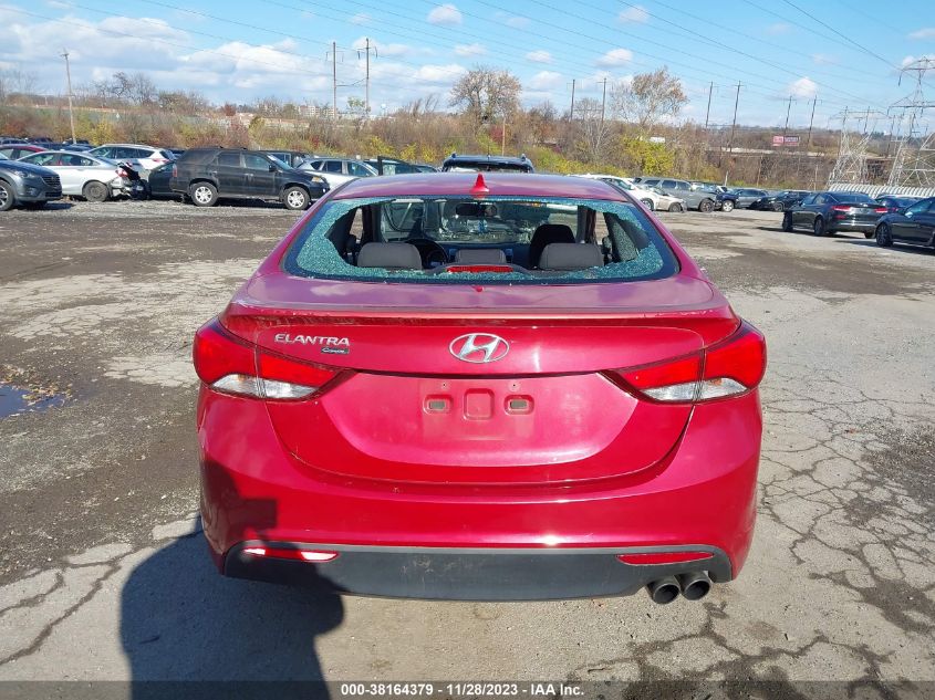 2014 Hyundai Elantra VIN: KMHDH6AH9EU024035 Lot: 38164379