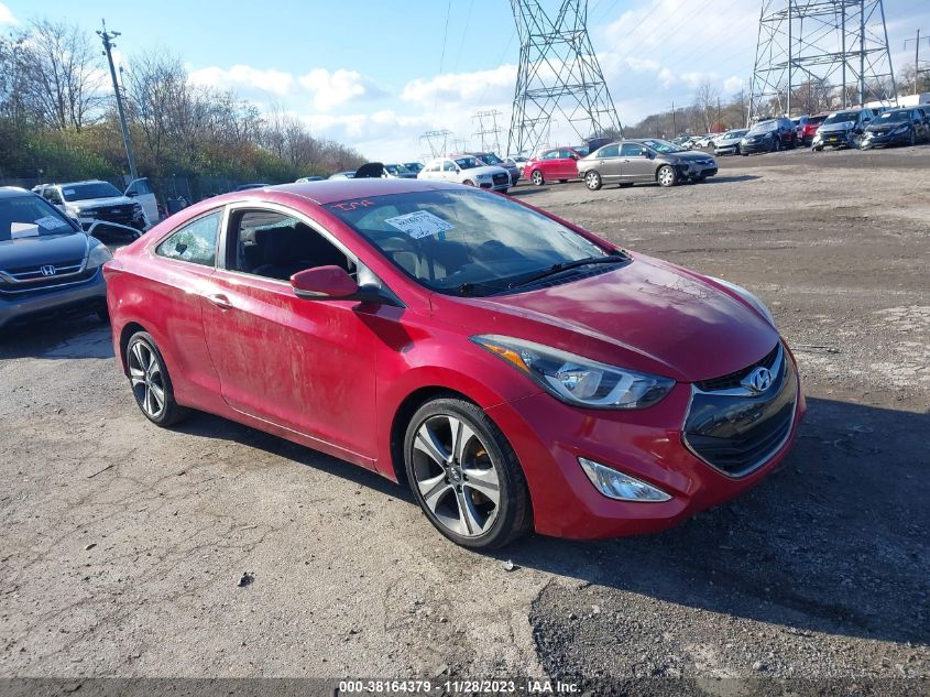 2014 Hyundai Elantra VIN: KMHDH6AH9EU024035 Lot: 38164379