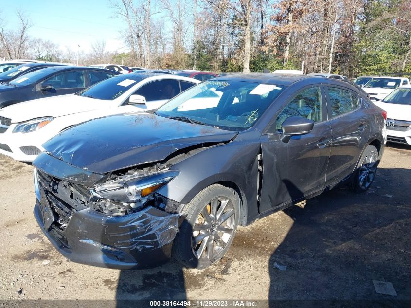 2018 Mazda Mazda3 Grand Touring VIN: 3MZBN1W30JM257060 Lot: 38164494