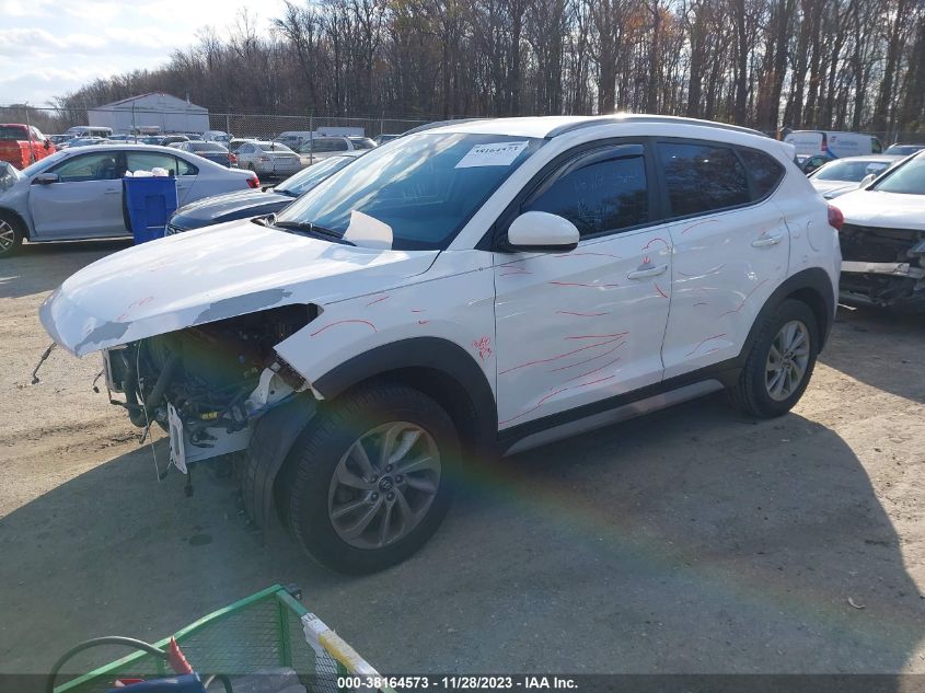 2018 Hyundai Tucson Sel VIN: KM8J3CA41JU712554 Lot: 38164573