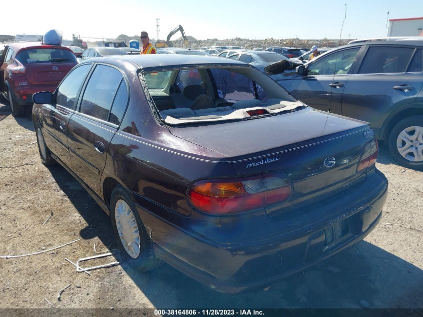 2000 Chevrolet Malibu VIN: 1G1ND52J7Y6120716 Lot: 38164806