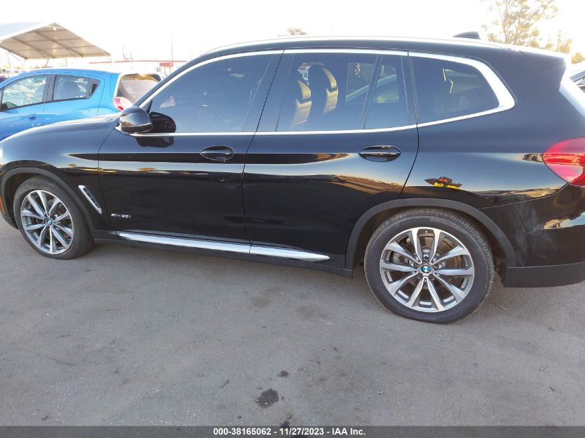 2018 BMW X3 xDrive30I VIN: 5UXTR9C59JLD57919 Lot: 38165062