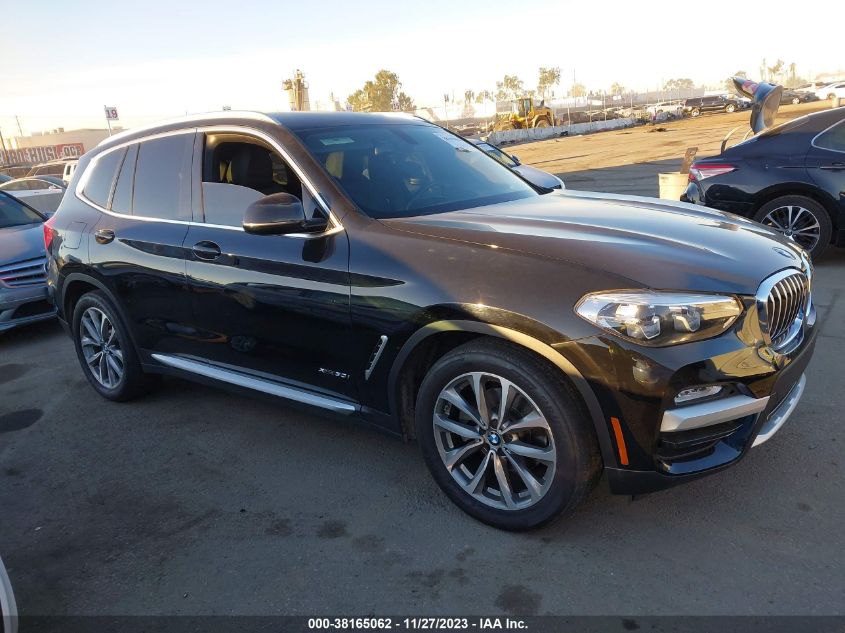 2018 BMW X3 xDrive30I VIN: 5UXTR9C59JLD57919 Lot: 38165062