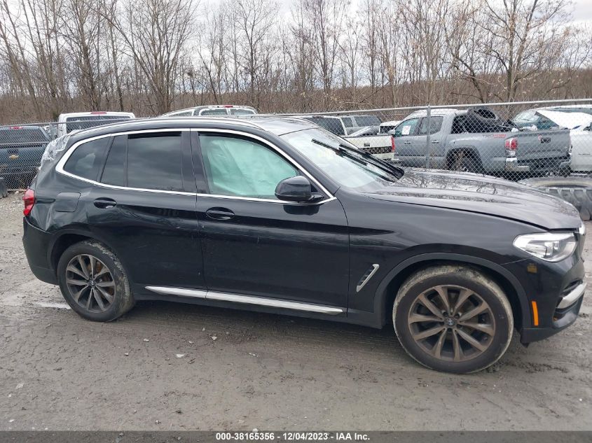 2019 BMW X3 xDrive30I VIN: 5UXTR9C56KLR03784 Lot: 38165356