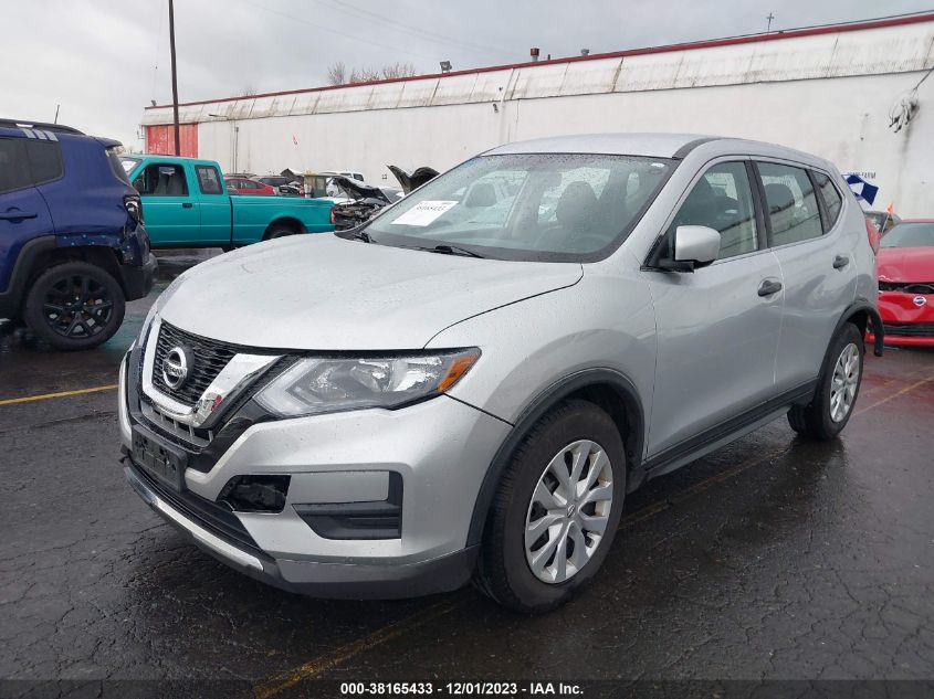 2017 Nissan Rogue S VIN: KNMAT2MV8HP523007 Lot: 38165433