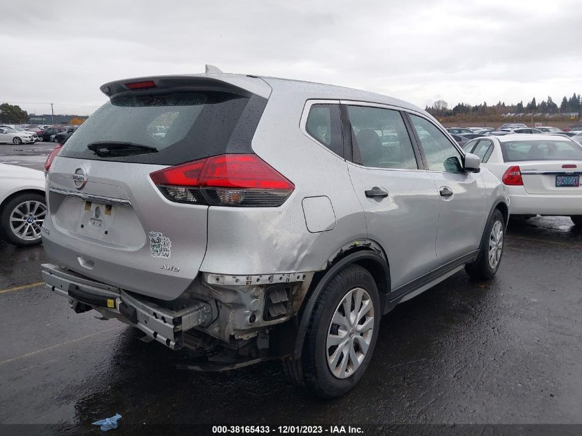 2017 Nissan Rogue S VIN: KNMAT2MV8HP523007 Lot: 38165433