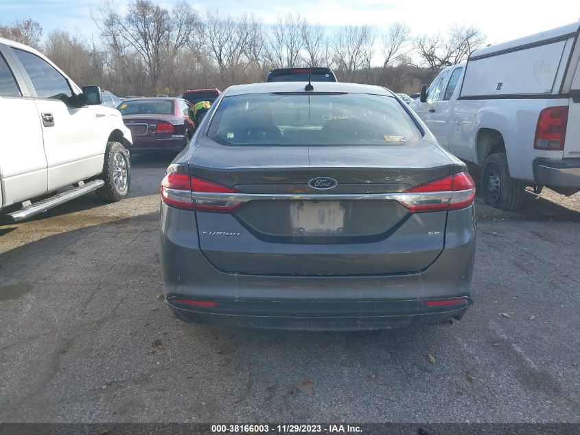 2017 Ford Fusion Se VIN: 3FA6P0H78HR161298 Lot: 38166003