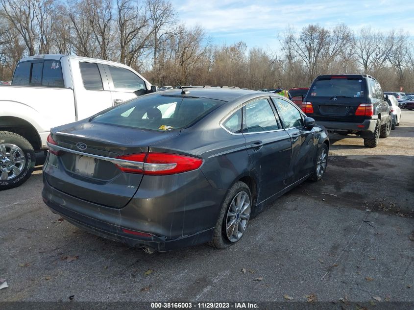 2017 Ford Fusion Se VIN: 3FA6P0H78HR161298 Lot: 38166003