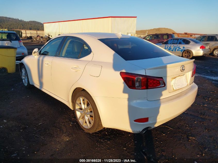 2011 Lexus Is 250 VIN: JTHCF5C23B5052054 Lot: 38166025