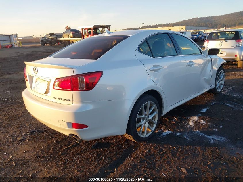 2011 Lexus Is 250 VIN: JTHCF5C23B5052054 Lot: 38166025