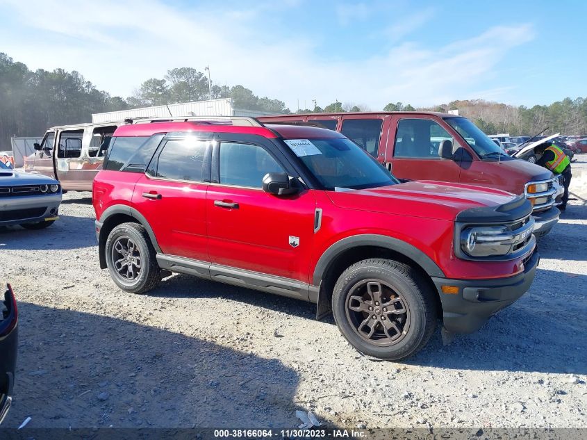 2021 Ford Bronco Sport Big Bend VIN: 3FMCR9B67MRA98566 Lot: 38166064