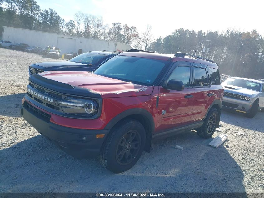 2021 Ford Bronco Sport Big Bend VIN: 3FMCR9B67MRA98566 Lot: 38166064