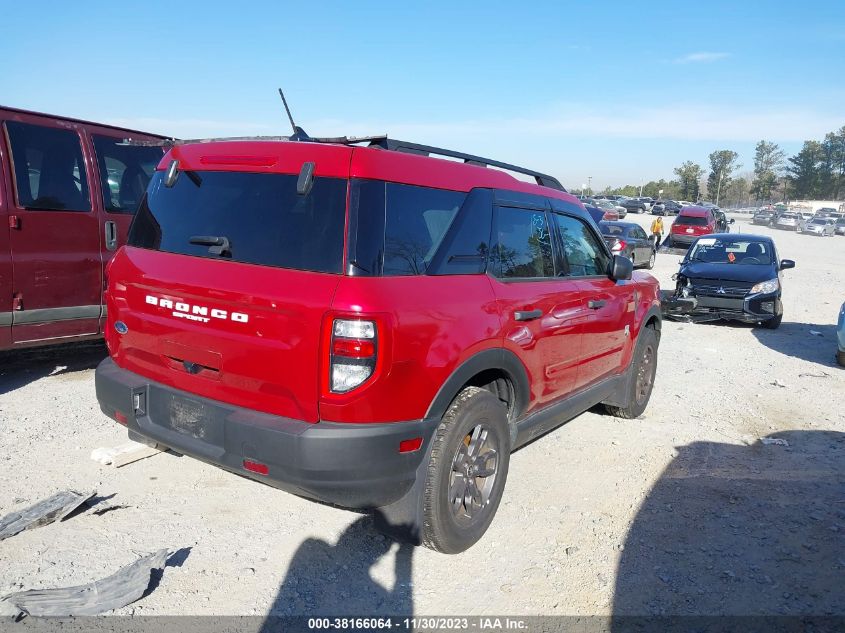 2021 Ford Bronco Sport Big Bend VIN: 3FMCR9B67MRA98566 Lot: 38166064