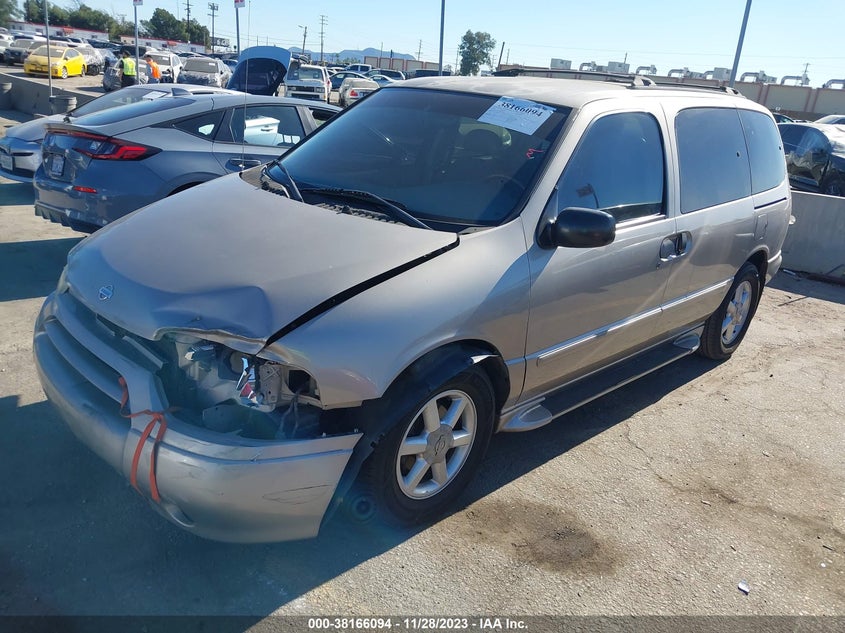 2002 Nissan Quest Gle VIN: 4N2ZN17T52D810294 Lot: 38166094